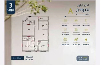 شقة للبيع في شارع ابو بهيه الغذاري, حي الزهراء, مدينة جدة, منطقة مكة المكرمة صورة 5