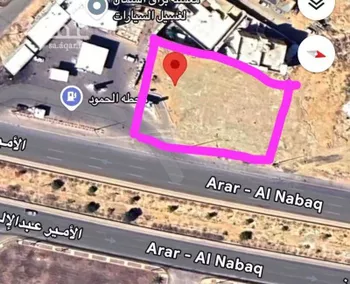 أرض للبيع في شارع الأمير عبدالإله بن عبدالعزيز ، حي الشعيب ، سكاكا ، منطقة الجوف