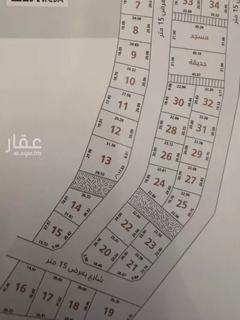 أرض للبيع في شارع 10873986, حي البديع, مدينة ابها, منطقة عسير