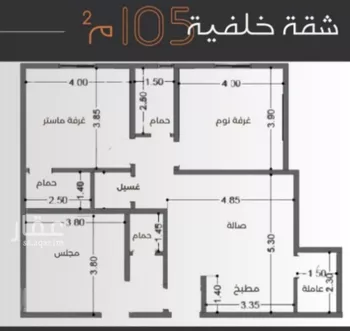 شقة للبيع في شارع عبدالرحمن الجرادي, حي النزهة, مدينة جدة, منطقة مكة المكرمة صورة 2