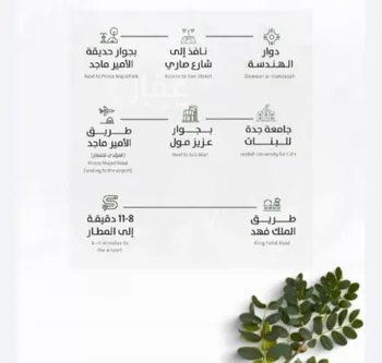شقة للبيع في شارع ربيعة بن سعد, حي الربوة, مدينة جدة, منطقة مكة المكرمة صورة 5