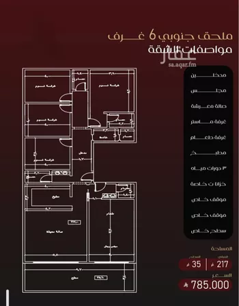 شقة للبيع في شارع يزيد بن معاويه, حي الفيصلية, مدينة جدة, منطقة مكة المكرمة صورة 5