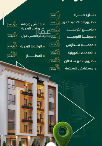 شقة للبيع في شارع خلاصه الزهر, حي النهضة, مدينة جدة, منطقة مكة المكرمة صورة 5
