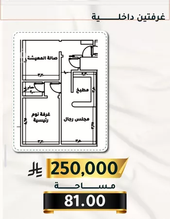 شقة للبيع في شارع الاسود, حي الثغر, مدينة جدة, منطقة مكة المكرمة صورة 3