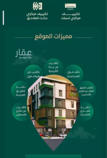 شقة للبيع في شارع ابن الرومي, حي الحمراء, مدينة جدة, منطقة مكة المكرمة صورة 4