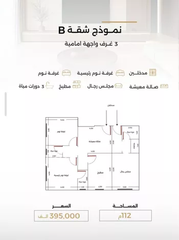 شقة للبيع في شارع الناصر بن الأحمر, حي الصفاء, مدينة جدة, منطقة مكة المكرمة صورة 2