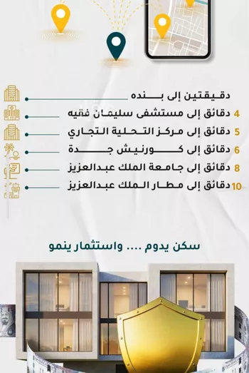 شقة للبيع في شارع عائشه ام المؤمنيين, حي الروضة, مدينة جدة, منطقة مكة المكرمة صورة 2