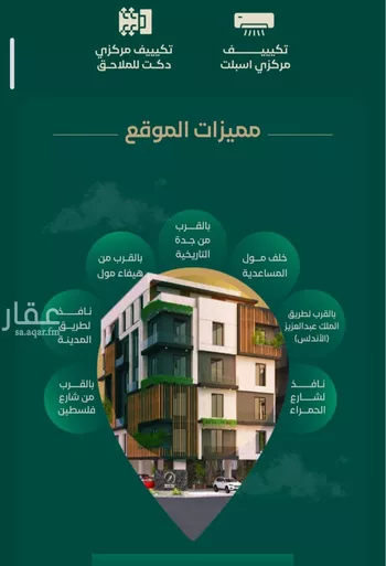 شقة للبيع في شارع ابن الرومي, حي الحمراء, مدينة جدة, منطقة مكة المكرمة
