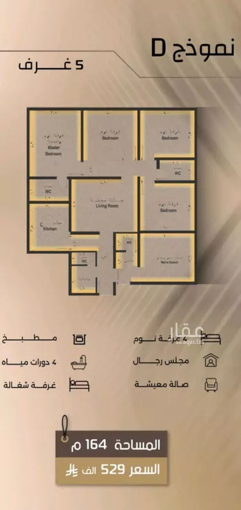 شقة للبيع في شارع زيد بن قيس, حي الفيصلية, مدينة جدة, منطقة مكة المكرمة