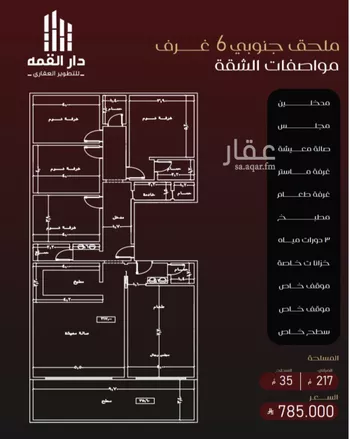 شقة للبيع في شارع يزيد بن معاويه, حي الفيصلية, مدينة جدة, منطقة مكة المكرمة صورة 5