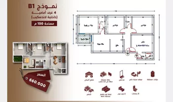 شقة للبيع في شارع ابن الرومي, حي الحمراء, مدينة جدة, منطقة مكة المكرمة صورة 4