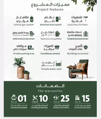 شقة للبيع في شارع ربيعة بن سعد, حي الربوة, مدينة جدة, منطقة مكة المكرمة صورة 5