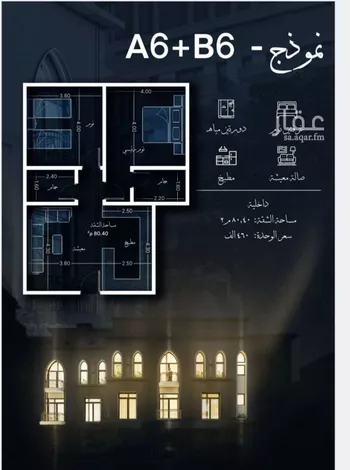 شقة للبيع في شارع احمد الغزاوى, حي الحمراء, مدينة جدة, منطقة مكة المكرمة صورة 2