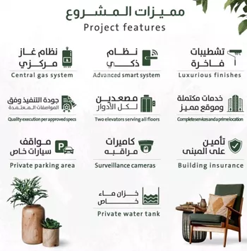 شقة للبيع في شارع ربيعة بن سعد, حي الربوة, مدينة جدة, منطقة مكة المكرمة صورة 4