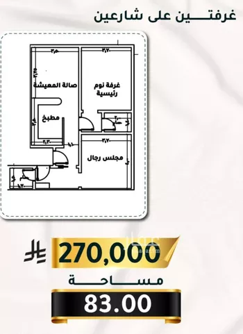 شقة للبيع في شارع الاسود, حي الثغر, مدينة جدة, منطقة مكة المكرمة صورة 2
