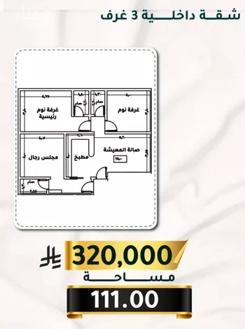 شقة للبيع في شارع الاسود, حي الثغر, مدينة جدة, منطقة مكة المكرمة صورة 4