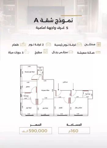 شقة للبيع في شارع الناصر بن الأحمر, حي الصفاء, مدينة جدة, منطقة مكة المكرمة صورة 2