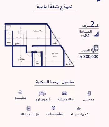 شقة للبيع في شارع عمره النجاريه, حي المروة, مدينة جدة, منطقة مكة المكرمة صورة 4