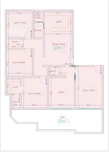 شقة للبيع في شارع الامير عبدالمجيد, حي الصواري, مدينة جدة, منطقة مكة المكرمة صورة 2