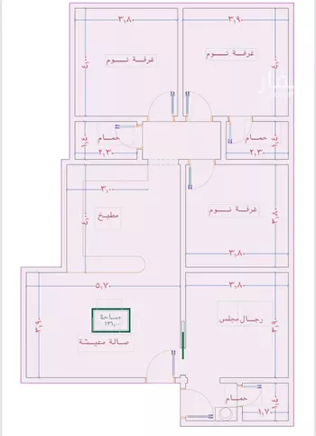 شقة للبيع في شارع الامير عبدالمجيد, حي الصواري, مدينة جدة, منطقة مكة المكرمة صورة 3