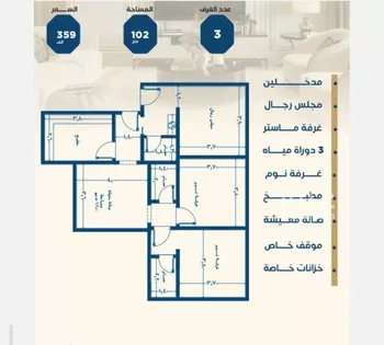 شقة للبيع في حي الجامعة, مدينة جدة, منطقة مكة المكرمة صورة 2
