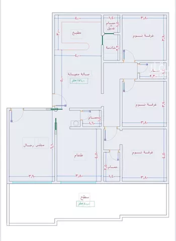 شقة للبيع في شارع الامير عبدالمجيد, حي الصواري, مدينة جدة, منطقة مكة المكرمة صورة 4