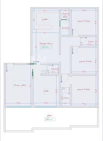 شقة للبيع في شارع الامير عبدالمجيد, حي الصواري, مدينة جدة, منطقة مكة المكرمة صورة 4