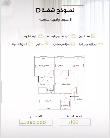 شقة للبيع في شارع الناصر بن الأحمر, حي الصفاء, مدينة جدة, منطقة مكة المكرمة صورة 2