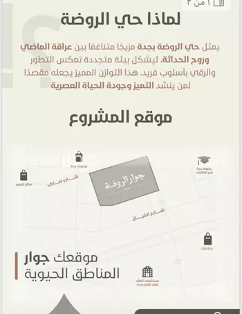 شقة للبيع في شارع احمد محمد السباعي, حي الروضة, مدينة جدة, منطقة مكة المكرمة صورة 3