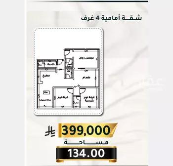 شقة للبيع في شارع الاسود, حي الثغر, مدينة جدة, منطقة مكة المكرمة