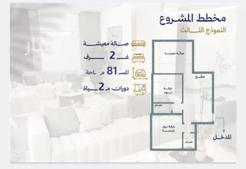 شقة للبيع في شارع عمره النجاريه, حي المروة, مدينة جدة, منطقة مكة المكرمة صورة 2