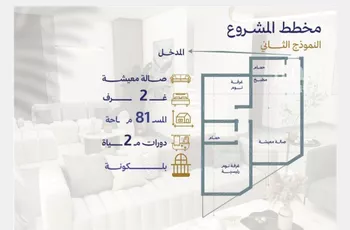 شقة للبيع في شارع عمره النجاريه, حي المروة, مدينة جدة, منطقة مكة المكرمة صورة 5