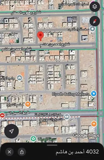 أرض للبيع في شارع أحمد بن هاشم, حي المهدية, مدينة الرياض, منطقة الرياض صورة 4