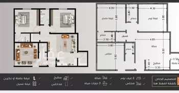 شقة للبيع في شارع عبدالرحمن الجرادي, حي النزهة, مدينة جدة, منطقة مكة المكرمة صورة 3