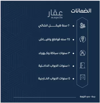 شقة للبيع في شارع همام بن مره, حي النزهة, مدينة جدة, منطقة مكة المكرمة صورة 2