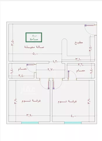 شقة للبيع في شارع سليمان السرقسطي, حي الصواري, مدينة جدة, منطقة مكة المكرمة صورة 3