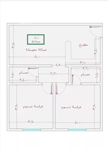 شقة للبيع في شارع يحيي بن أسيد(رضي الله عنه), حي الصواري, مدينة جدة, منطقة مكة المكرمة صورة 3