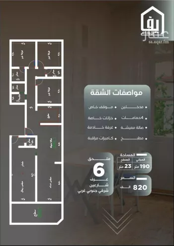 شقة للبيع في شارع ظيبان بن عماره, حي النزهة, مدينة جدة, منطقة مكة المكرمة صورة 2