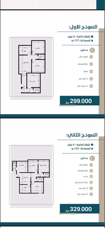 شقة للبيع في شارع يحيىى بن ابي بكر, حي الريان, مدينة جدة, منطقة مكة المكرمة صورة 3