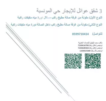 عمارة للإيجار في شارع التنعيم, حي المونسية, مدينة الرياض, منطقة الرياض