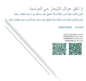 عمارة للإيجار في شارع التنعيم, حي المونسية, مدينة الرياض, منطقة الرياض