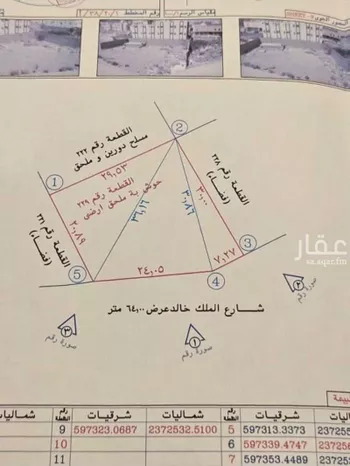 أرض للبيع في شارع طريق الملك خالد, حي معاد, مدينة مكه المكرمه, منطقة مكة المكرمة صورة 4