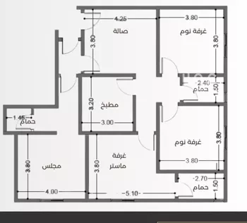 شقة للبيع في شارع عبدالرحمن الجرادي, حي النزهة, مدينة جدة, منطقة مكة المكرمة صورة 3
