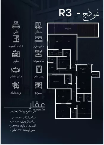 شقة للبيع في شارع احمد الغزاوى, حي الحمراء, مدينة جدة, منطقة مكة المكرمة صورة 4
