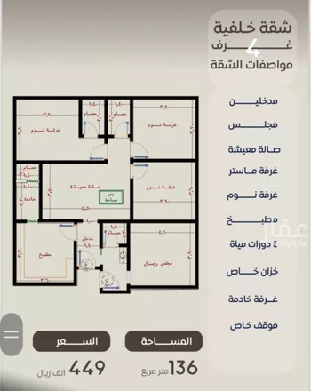 شقة للبيع في شارع عمرو ابن الاخوص, حي النزهة, مدينة جدة, منطقة مكة المكرمة صورة 2