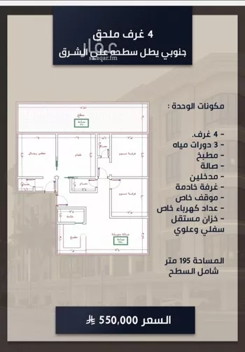 شقة للبيع في شارع الامير عبدالمجيد, حي الصواري, مدينة جدة, منطقة مكة المكرمة صورة 3