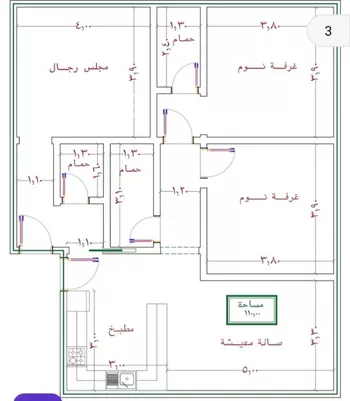 شقة للبيع في شارع الامير عبدالمجيد, حي الصواري, مدينة جدة, منطقة مكة المكرمة صورة 2