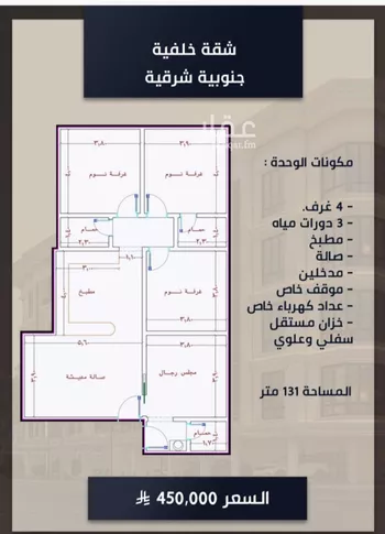 شقة للبيع في شارع الامير عبدالمجيد, حي الصواري, مدينة جدة, منطقة مكة المكرمة