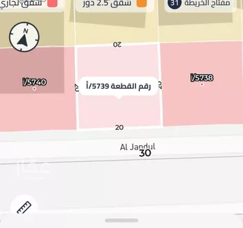 أرض للبيع في شارع الجنادل, حي ظهرة لبن, مدينة الرياض, منطقة الرياض صورة 2