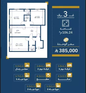 شقة للبيع في شارع تاج الرؤساء, حي الصفاء, مدينة جدة, منطقة مكة المكرمة صورة 4